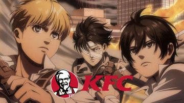 Shingeki no Kyojin y KFC anuncian colaboración inesperada en Japón y ya tenemos fecha de inicio