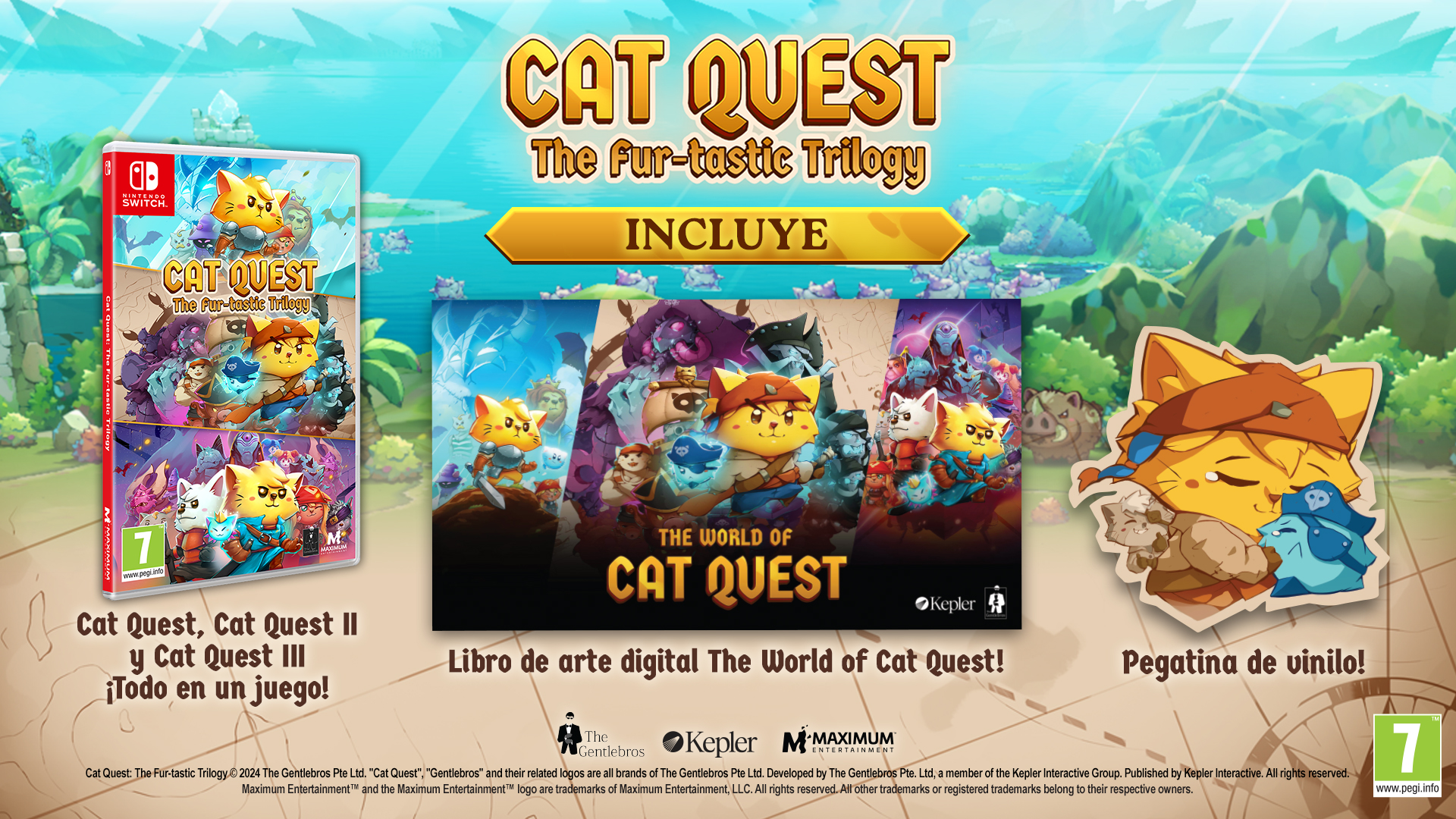 Cat Quest: The Fur-tastic Trilogy – ¡Una miauravillosa colección de aventuras gatunas que ya puedes reservar!