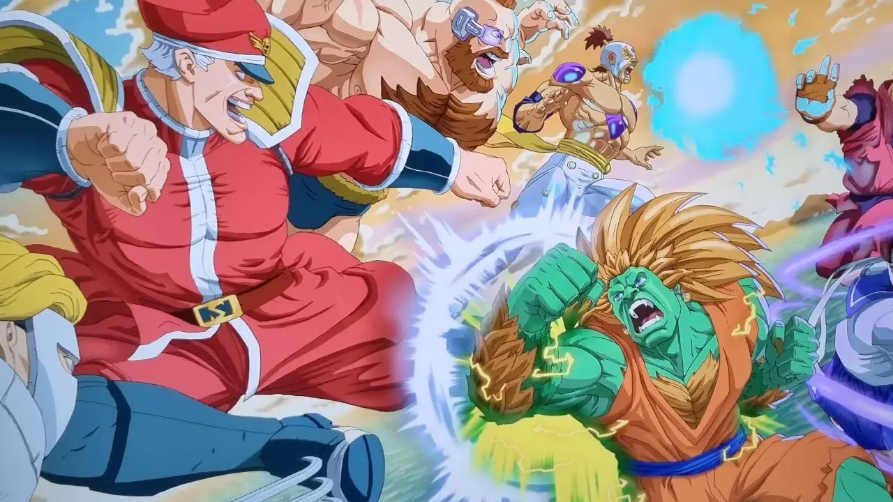 As&iacute; se ver&iacute;an personajes de Dragon Ball en Street Fighter