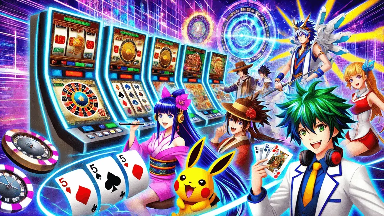 Los mejores programas de anime con tem&aacute;tica de juegos de estrategia, casino, suvirvor y similares