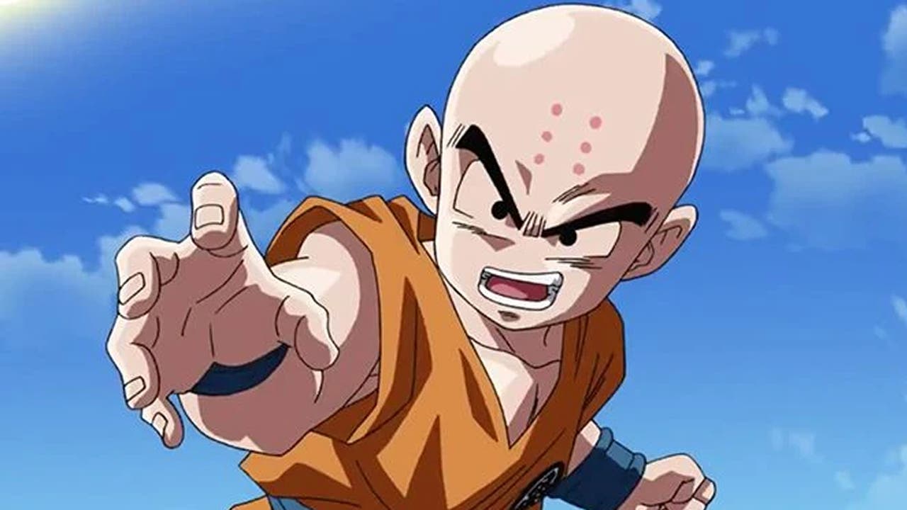 Este boceto de Krillin de Dragon Ball tiene varios años y así luce