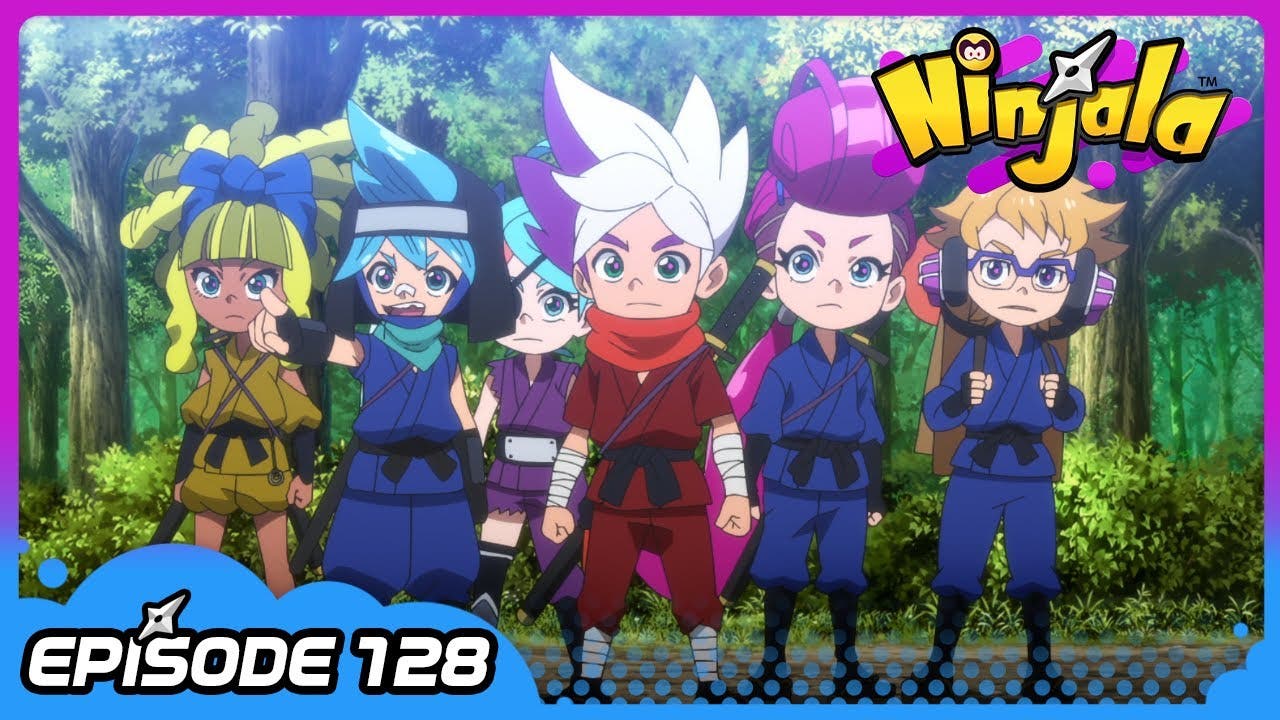 Ninjala estrena el episodio 128 de su anime oficial