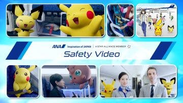 Pokémon lanza este divertido vídeo de seguridad en los aviones