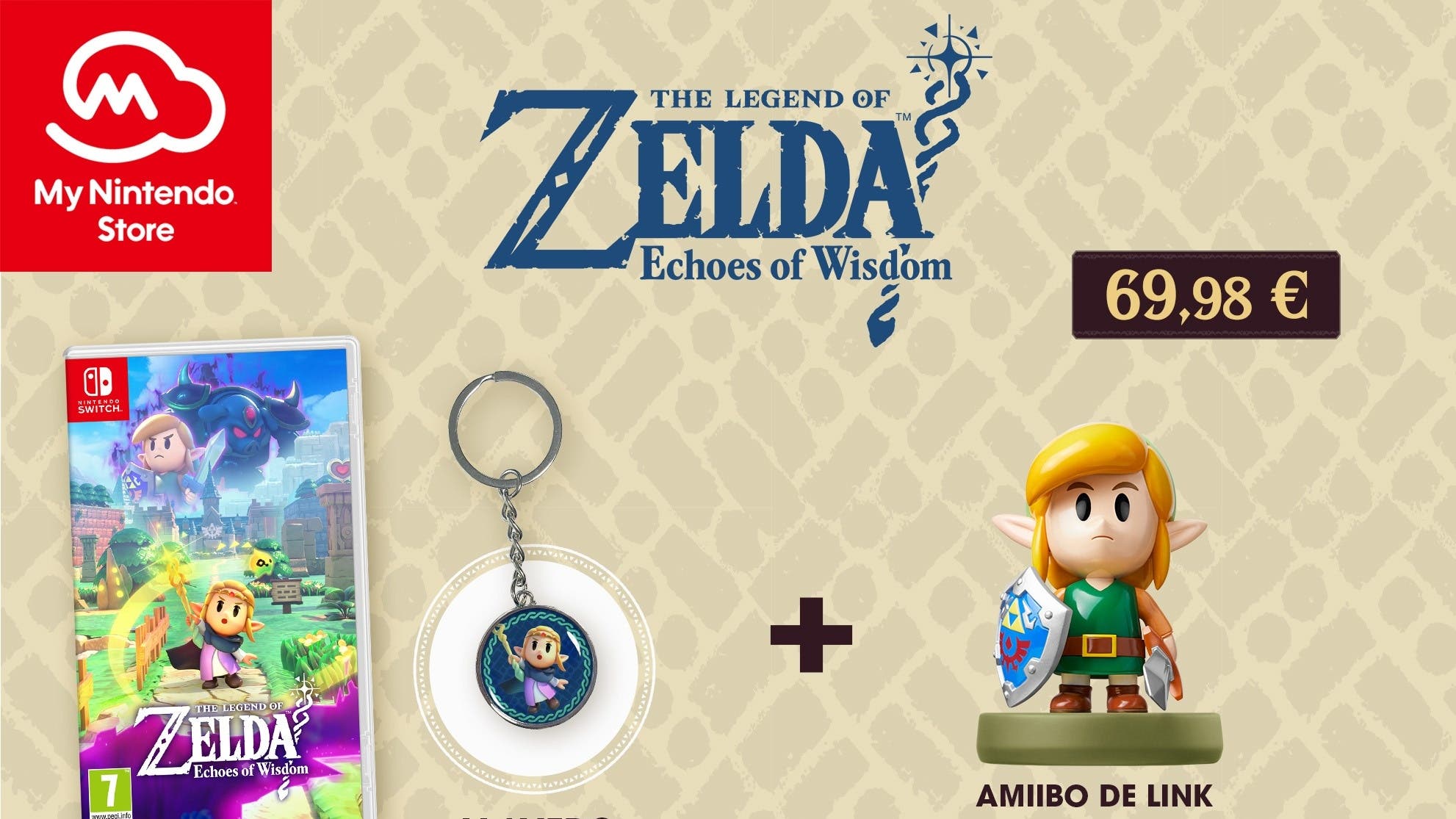 Zelda: Echoes of Wisdom tiene todos estos packs disponibles en My Nintendo Store Europa