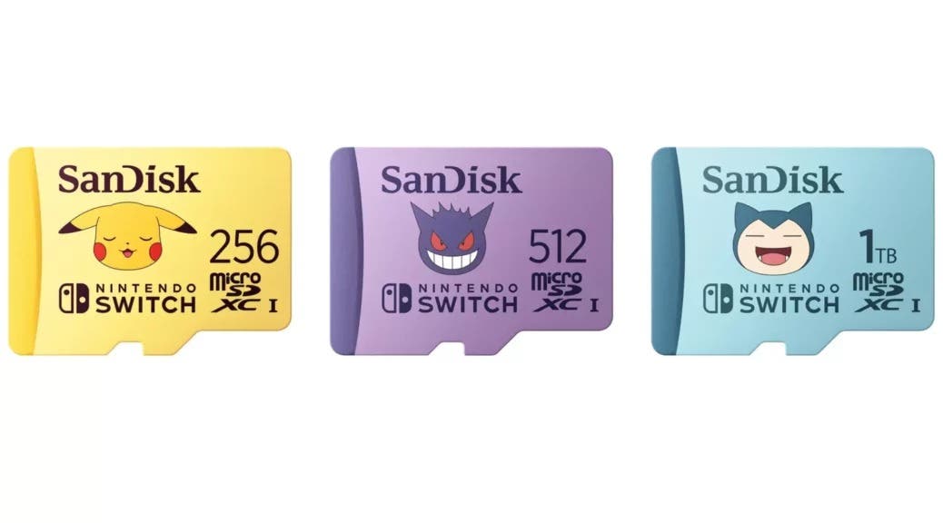 Pokémon confirma tarjetas microSD oficiales de Nintendo Switch