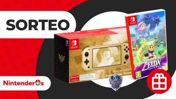 [Act.] ¡Sorteamos otra Nintendo Switch Lite Hyrule Edition + Zelda: Echoes of Wisdom + Pin oficial!