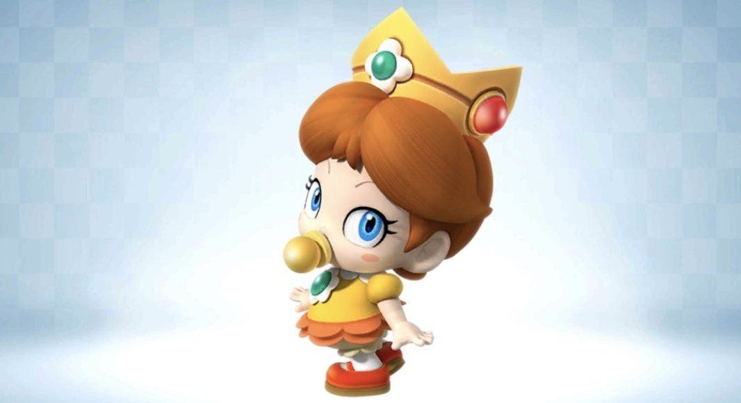 Bebé Daisy es el único personaje que tiene esta peculiaridad en Mario Kart Wii