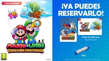 Regalos por reservar Mario & Luigi: Conexión Fraternal en diferentes tiendas de España