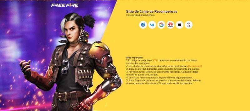 Free Fire Max: Todos los códigos 21 de febrero de 2024 con recompensas gratis