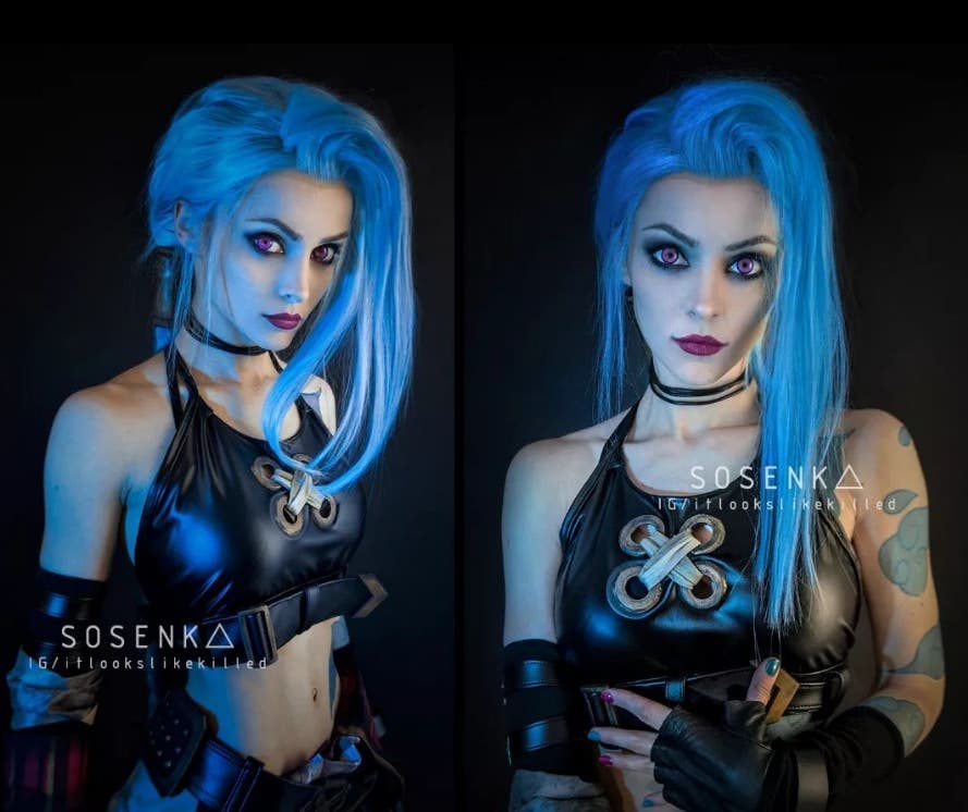 Arcane: Este cosplay de Jinx de League of Legends te dejará sin habla