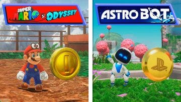 Mira esta comparativa en vídeo de Astro Bot con Super Mario Odyssey