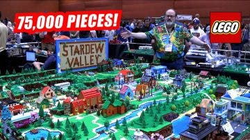 Un fan recrea Stardew Valley con LEGO y sorprende al creador del juego