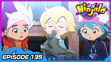 Ninjala ya ha estrenado el episodio 135 de su anime oficial