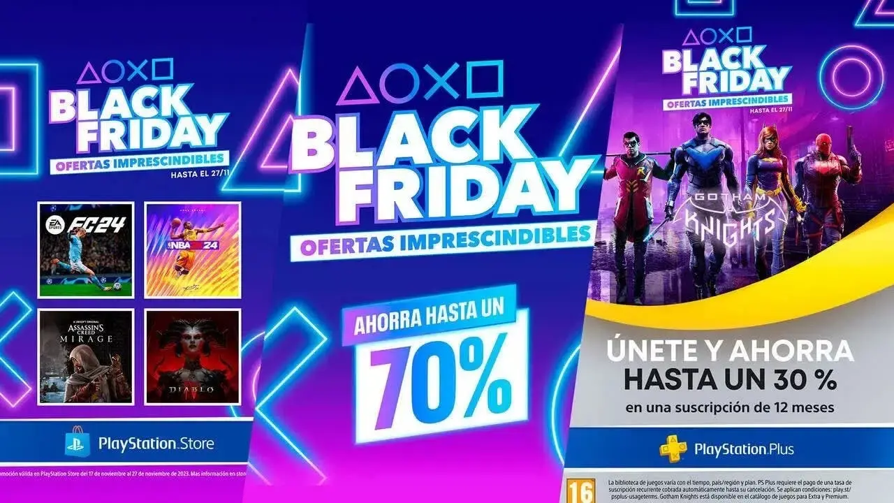 PlayStation extiende las ofertas Black Friday a PS Plus y la Store oficial