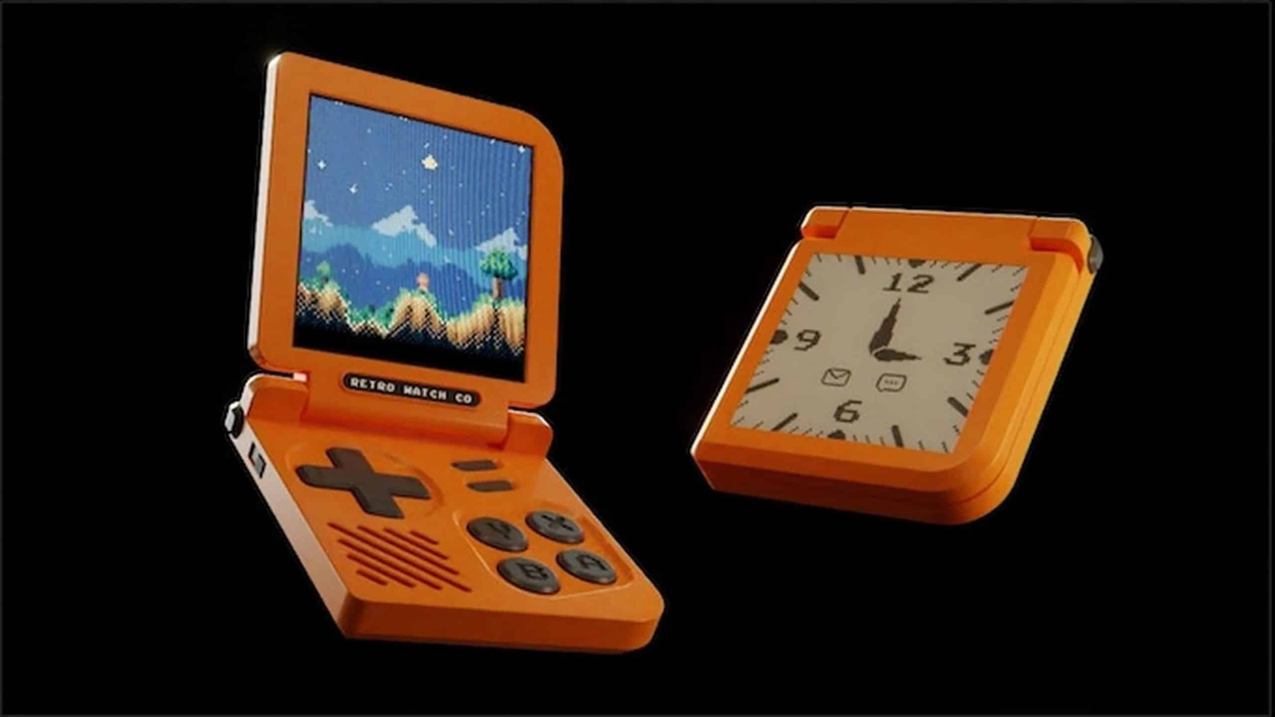 Retro Gaming Watch es un reloj que puede emular juegos retro