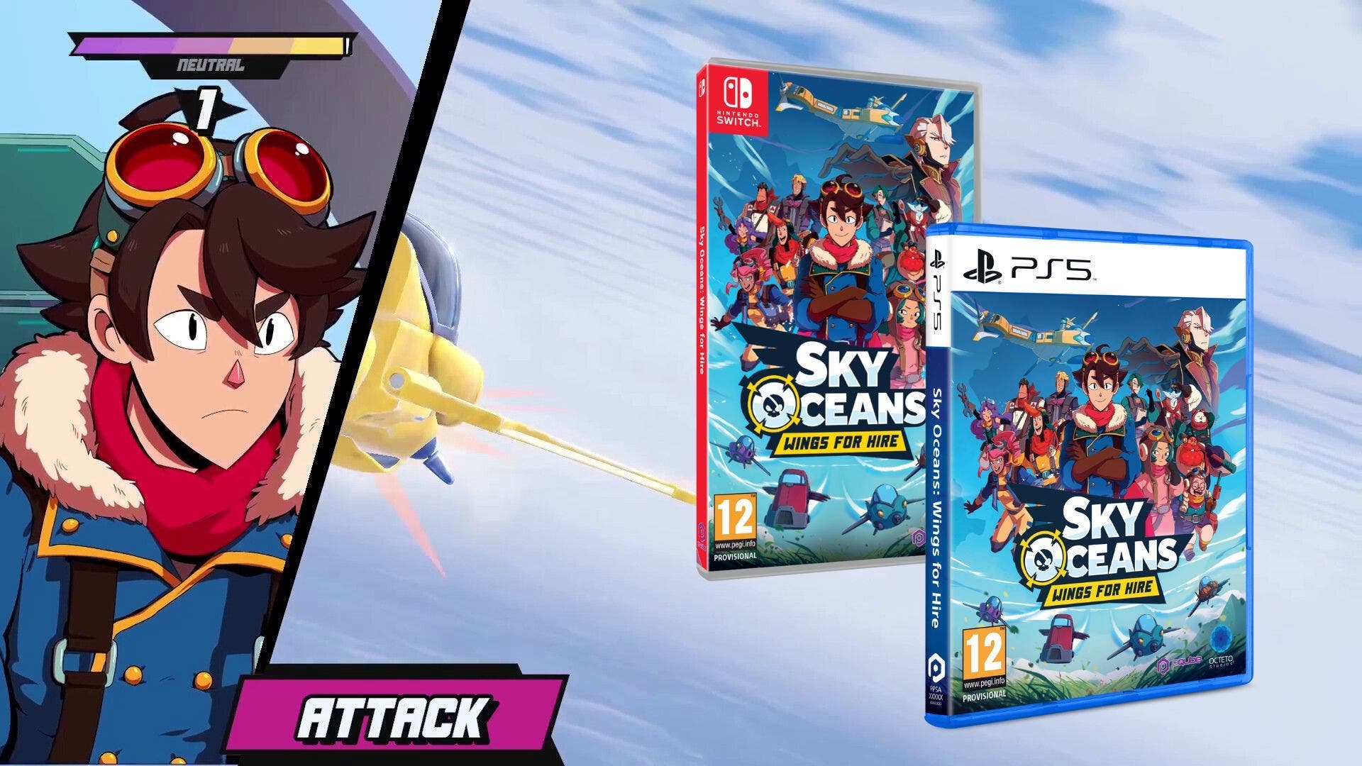 Sky Oceans: Wings for Hire saldrá para PlayStation 5 y Nintendo Switch: Todos los detalles