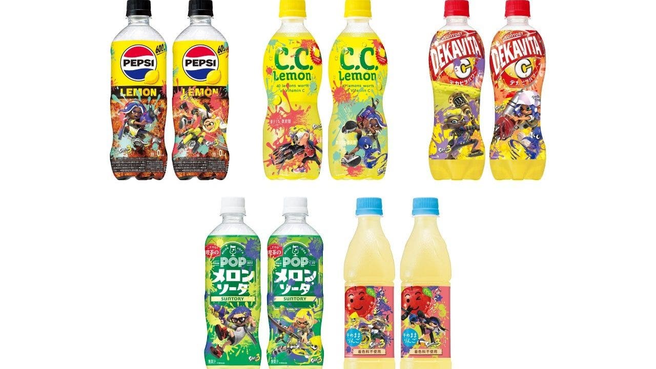 Splatoon 3 se une a Suntory en una refrescante colaboración