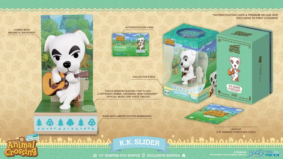 First 4 Figures detalla, abre las reservas y lanza vídeo de su figura de Totakeke de Animal Crossing