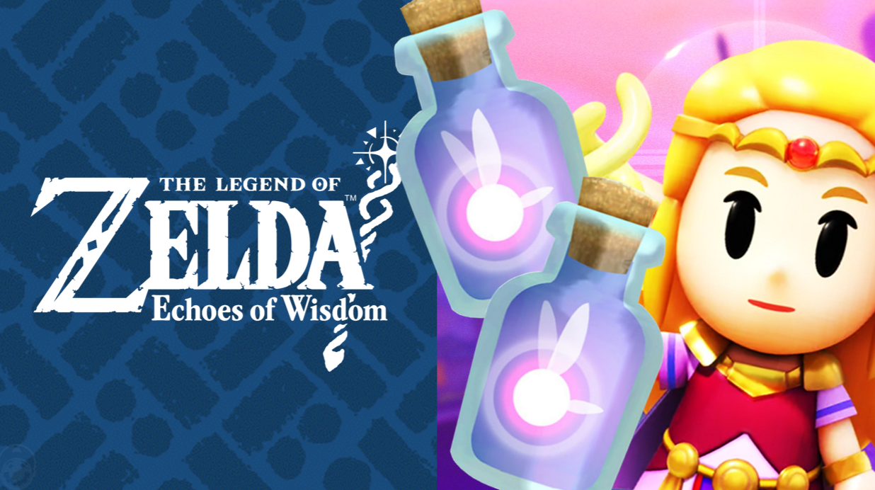 Dónde encontrar frascos y hadas en Zelda: Echoes of Wisdom