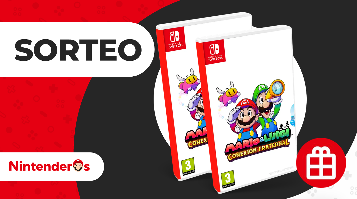 ¡Sorteamos 2 copias de Mario & Luigi: Conexión Fraternal para Nintendo Switch!