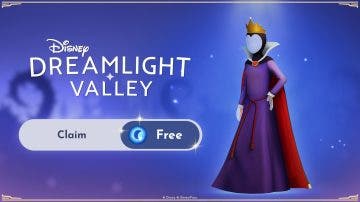 Consigue gratis este atuendo de Reina Malvada en Disney Dreamlight Valley