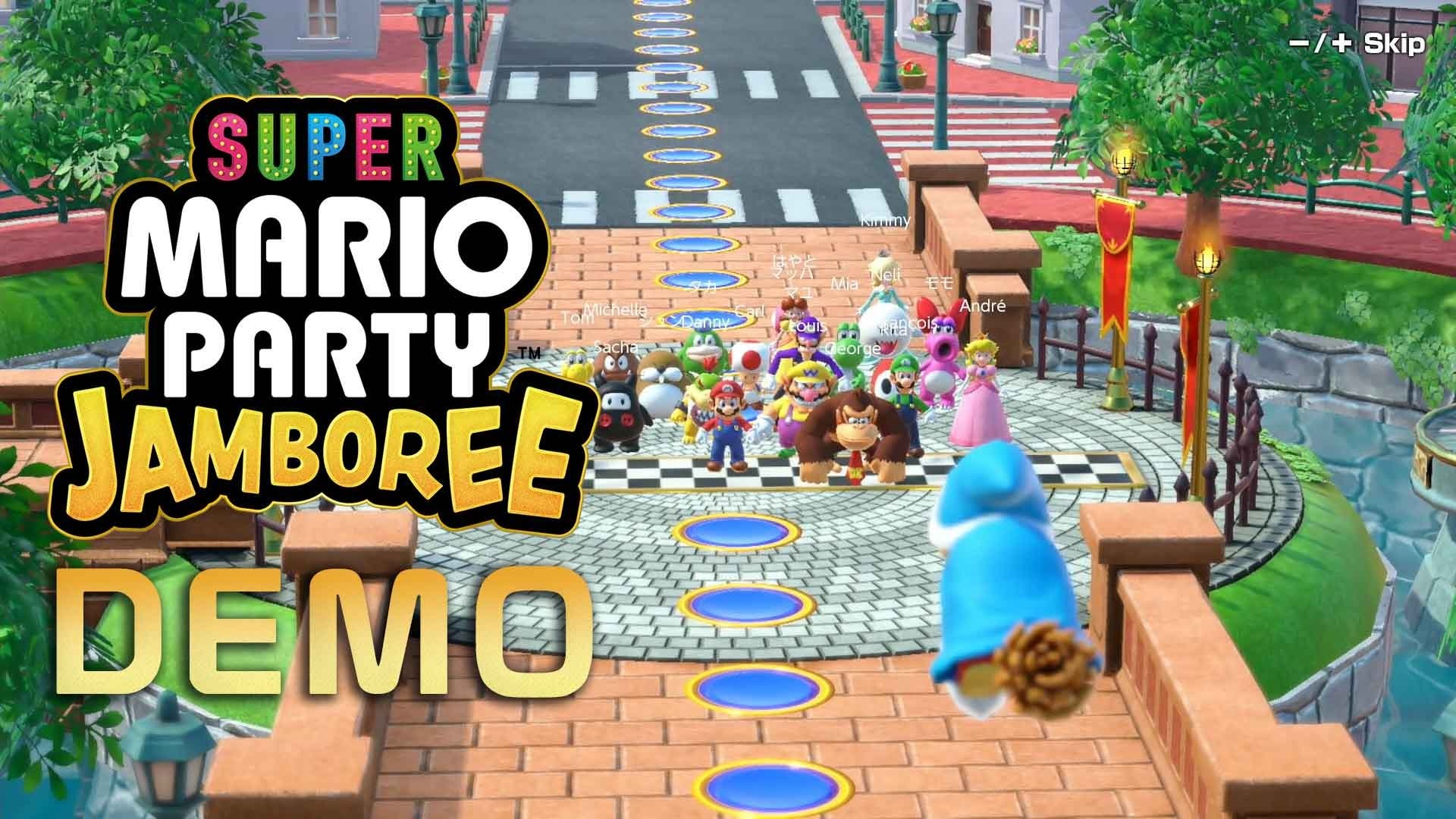 Super Mario Party Jamboree lanza demo, aunque por ahora solo en tiendas