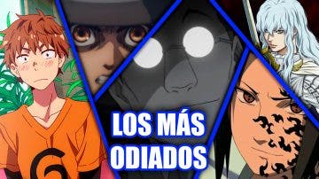 Los personajes más odiados del anime según los fans