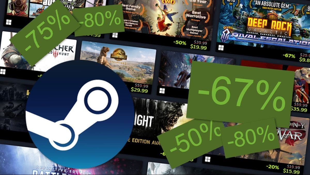 Juegazos por menos de 5 euros en Steam. ¡No te pierdas estas ofertas increíbles!