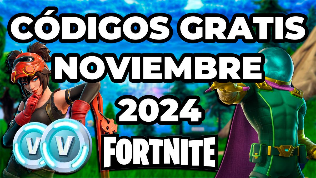 Códigos Gratis de Fortnite en noviembre 2024: ¿Hay algo nuevo?