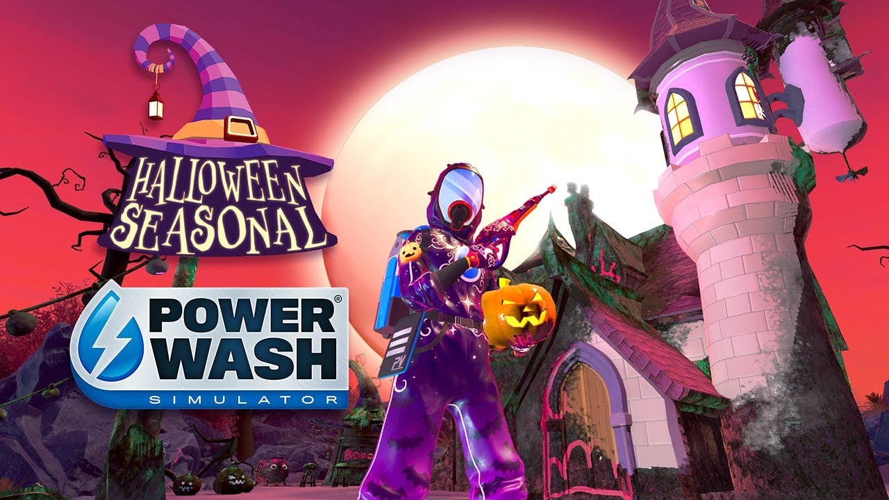 PowerWash Simulator recibe su DLC “Halloween Seasonal 2024”