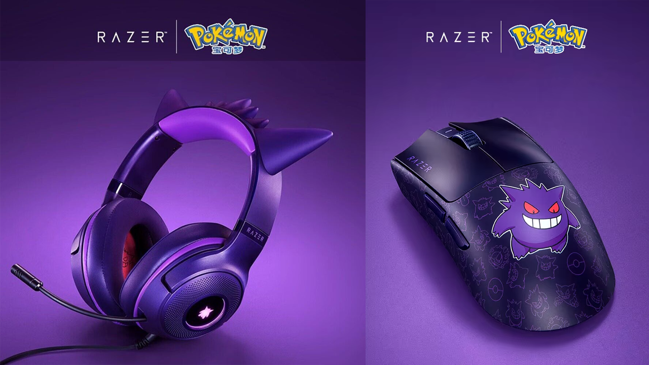 ¡Razer lanza auriculares de Pokémon x Gengar!