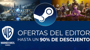 Increíbles ofertas en juegos de Warner Bros. en Steam, con descuentos de hasta el 90%