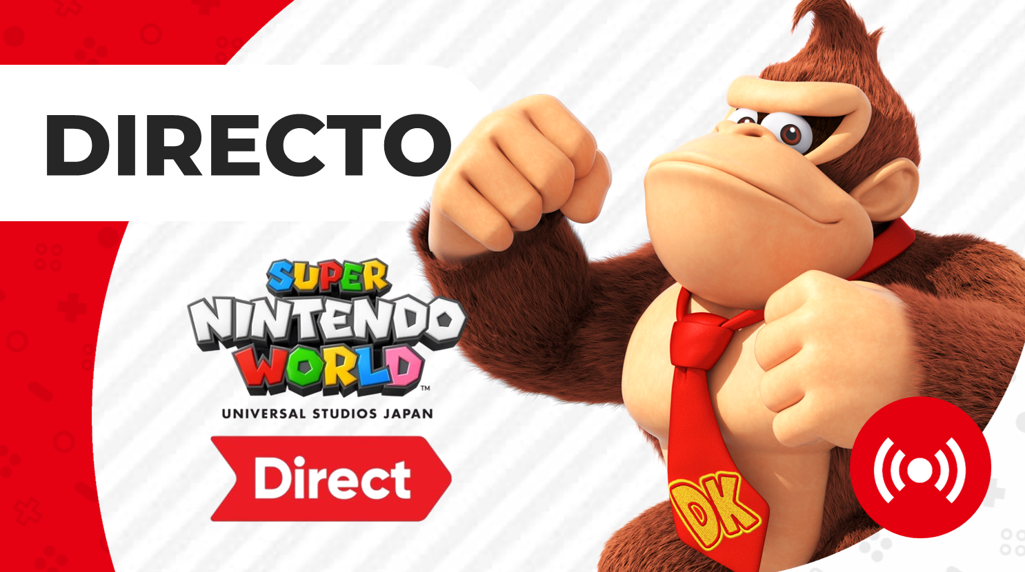 ¡Sigue aquí en directo el Super Nintendo World Direct de Donkey Kong Country! Horarios y detalles