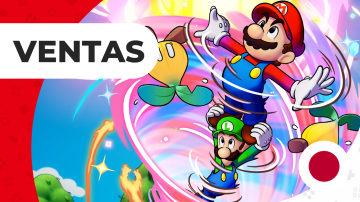 Así ha sido el estreno de Mario & Luigi: Conexión Fraternal en el top ventas semanales en Japón (14/11/24)