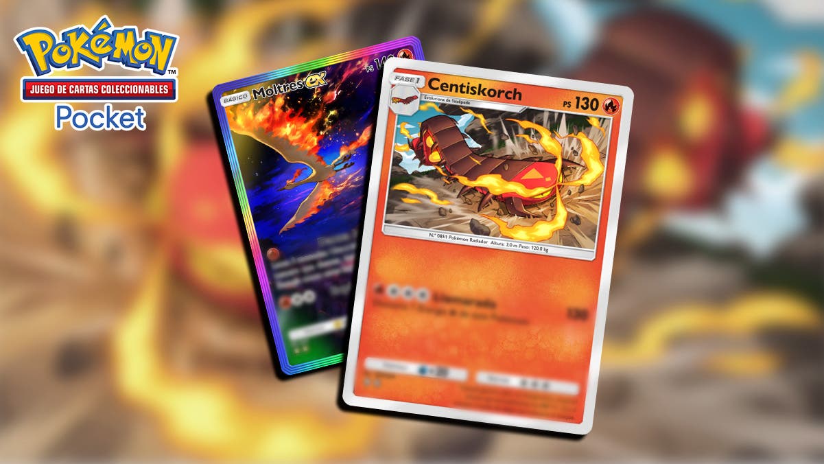 Centiskorch es mejor que Charizard ex en JCC Pokémon Pocket