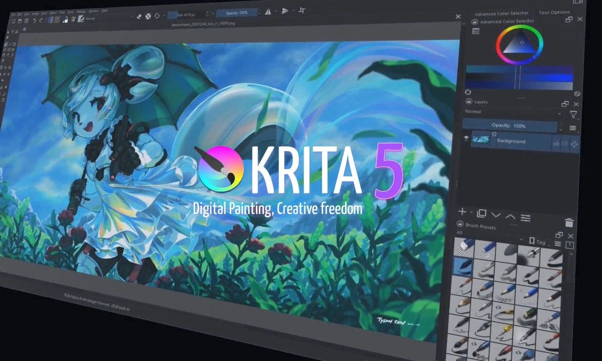 Tras los cambios en Clip Studio, Krita es la alternativa totalmente gratuita que está arrasando entre los artistas