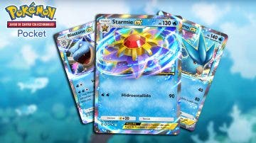 Las mejores cartas tipo Agua de JCC Pokémon Pocket