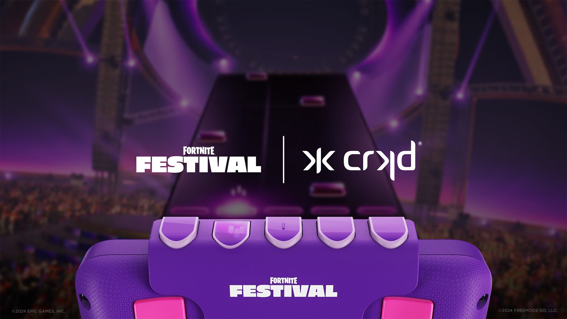 NEO S Purple Wave 5-Fret Edition: El mando perfecto para Fortnite Festival