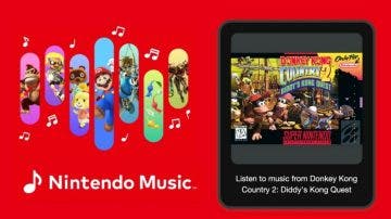 Donkey Kong Country 2: Diddy’s Kong Quest llega a Nintendo Music y a los iconos de Switch Online