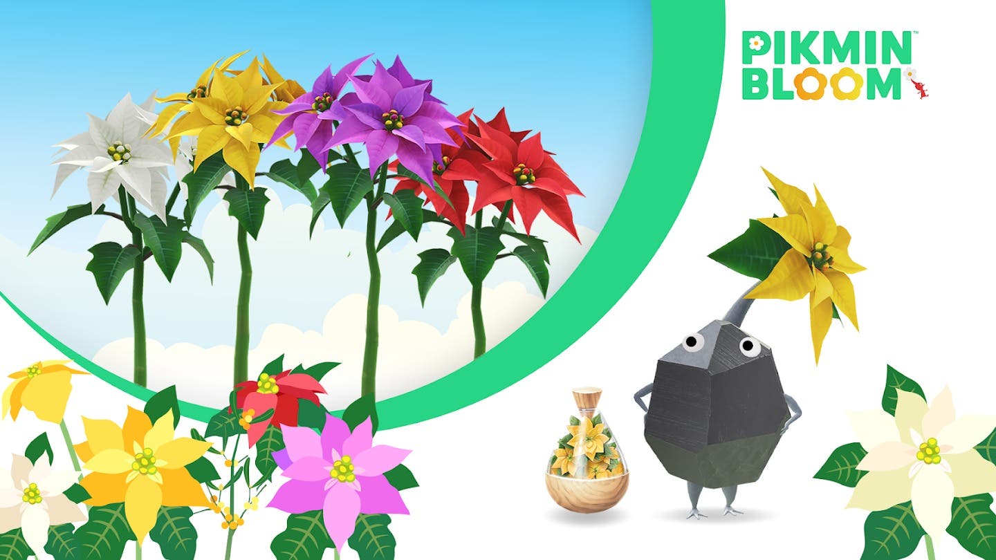 Pikmin Bloom detalla las flores gigantes previstas para diciembre de 2024