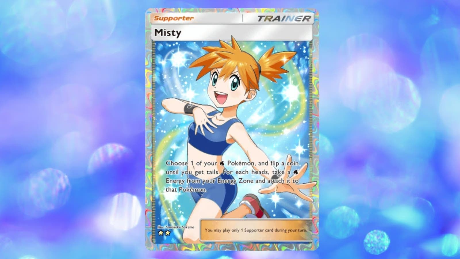 Varios jugadores de JCC Pokémon Pocket piden cambios urgentes a la carta de Misty por estar “totalmente rota”