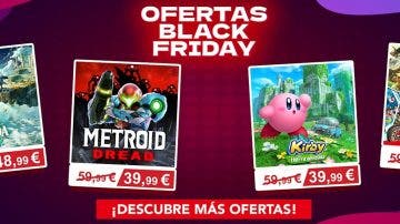 Nintendo lanza ofertas de Black Friday para Switch también en la My Nintendo Store