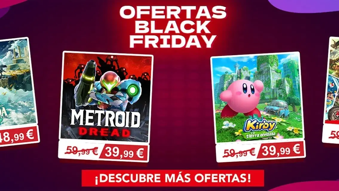 ofertas Black Friday Nintendo