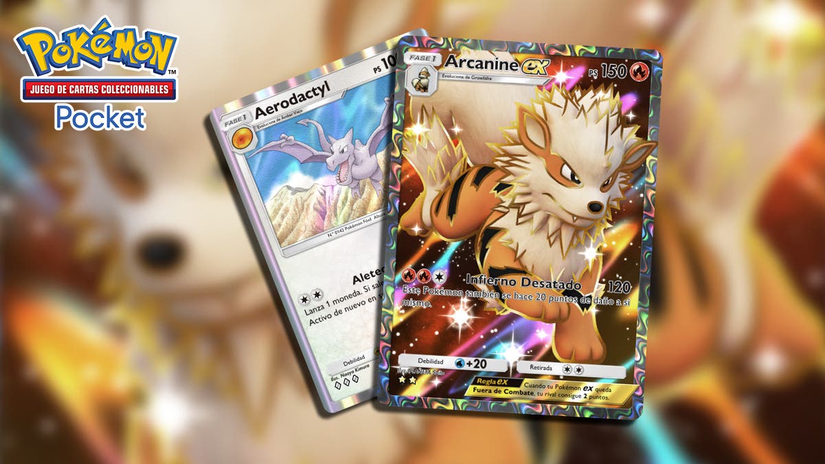 La baraja sorpresa de Arcanine ex en JCC Pokémon Pocket