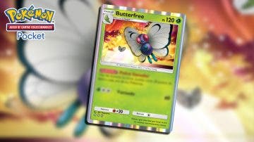 La baraja inmortal de Butterfree en JCC Pokémon Pocket