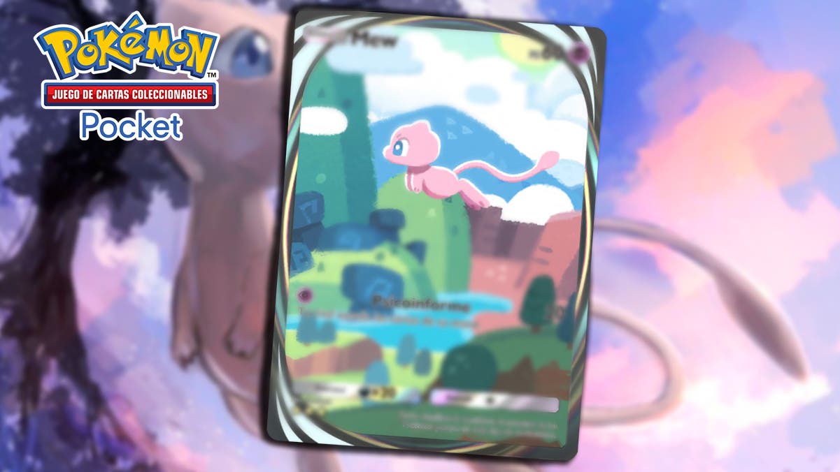 Cómo conseguir la carta secreta de Mew en JCC Pokémon Pocket