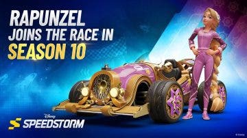 Rapunzel se une a Disney Speedstorm