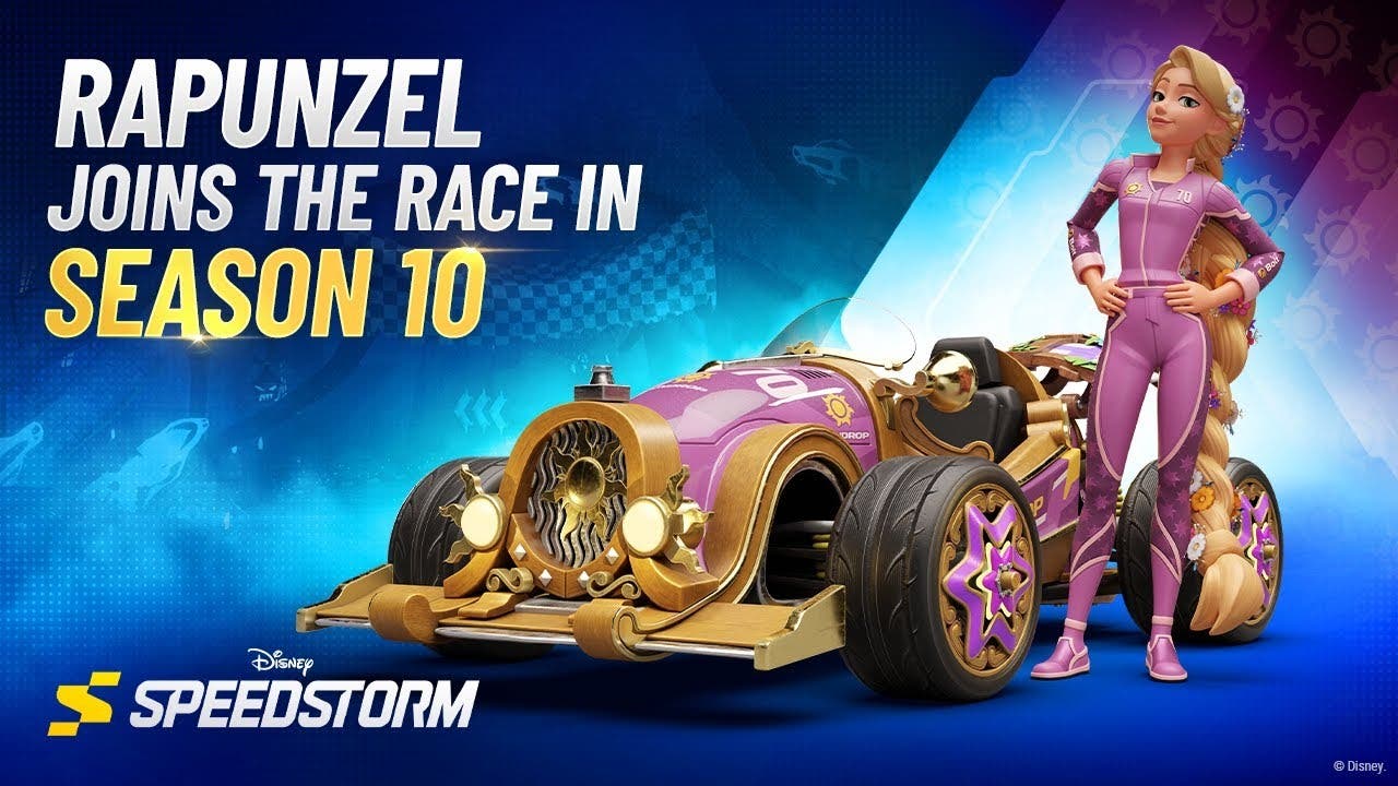 Rapunzel se une a Disney Speedstorm