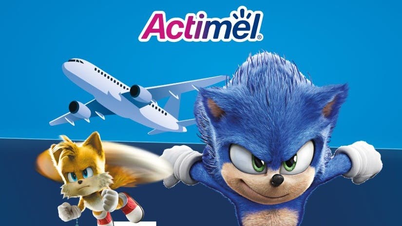 La colaboración Actimel x Sonic the Hedgehog llega a España