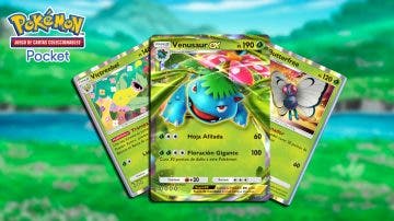 Las mejores cartas tipo Planta en JCC Pokémon Pocket